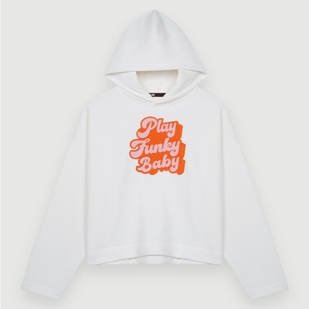 Maje Graphic Hoodie - Brand New
